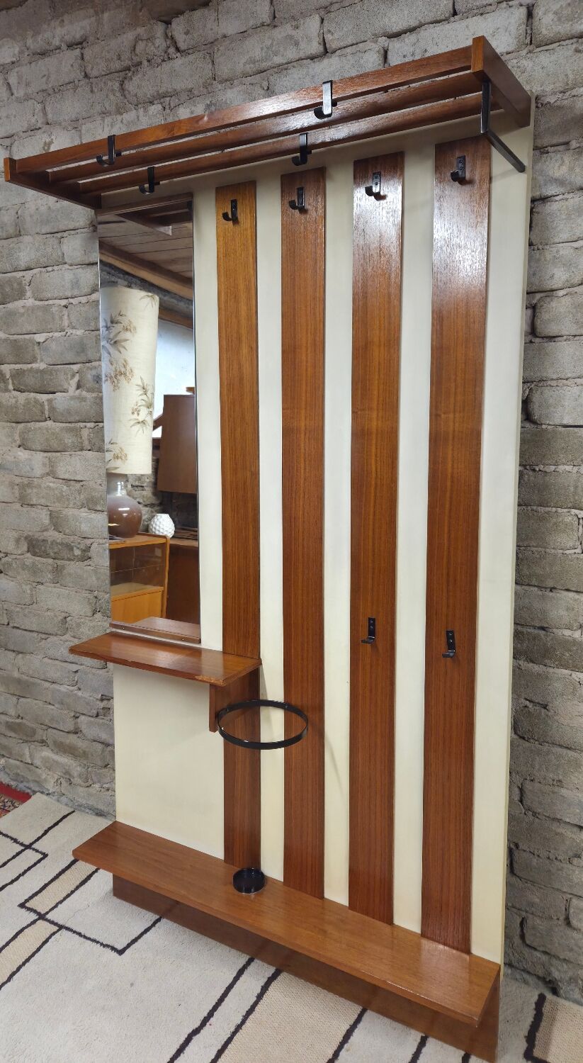 Scandinavian coat rack 1970