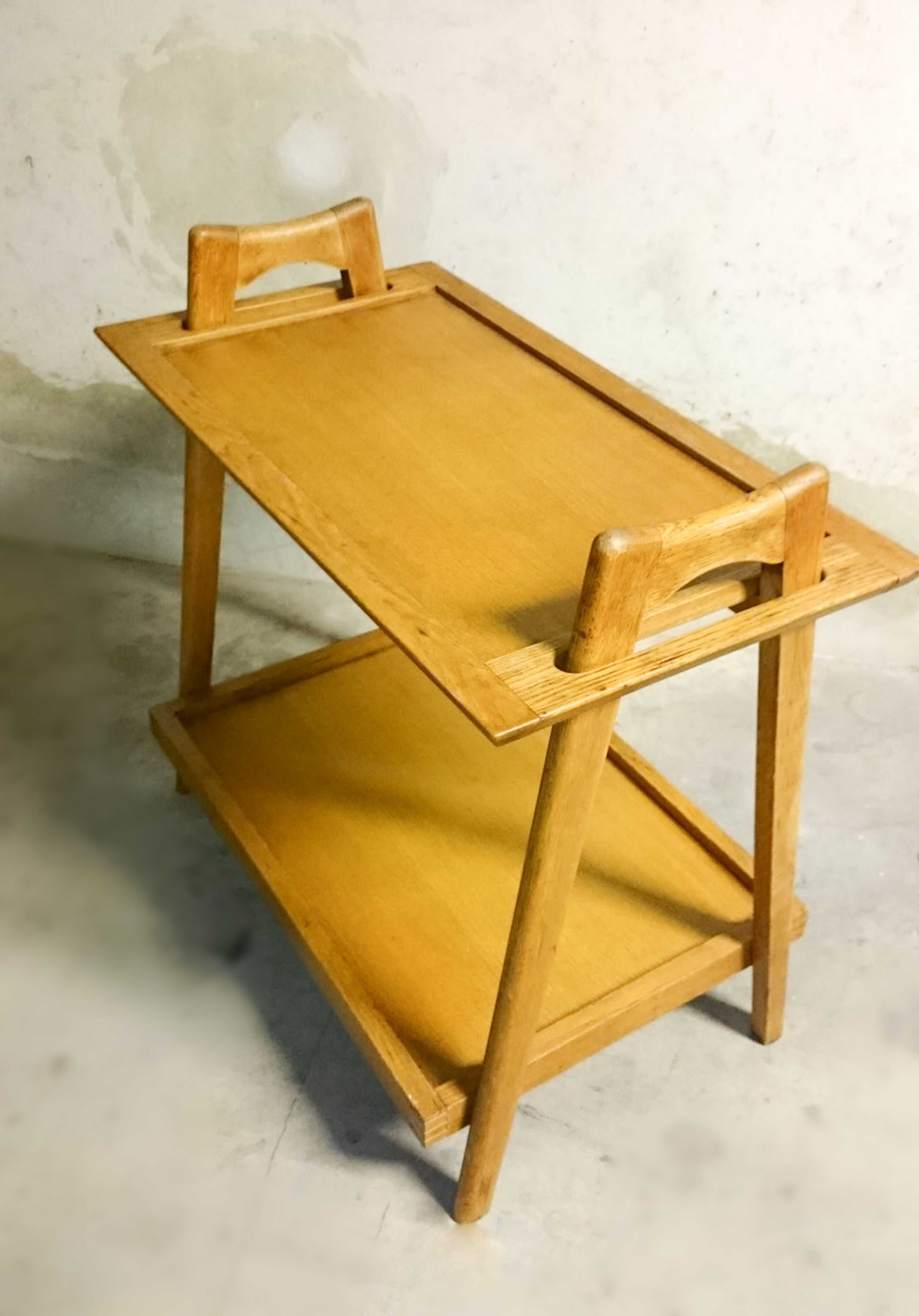 Vintage Scandinavian serving trolley