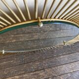 Sun mirror 1960 rn gilded metal