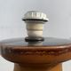 Cari Zalloni yellow brown ceramic lamp foot 1970