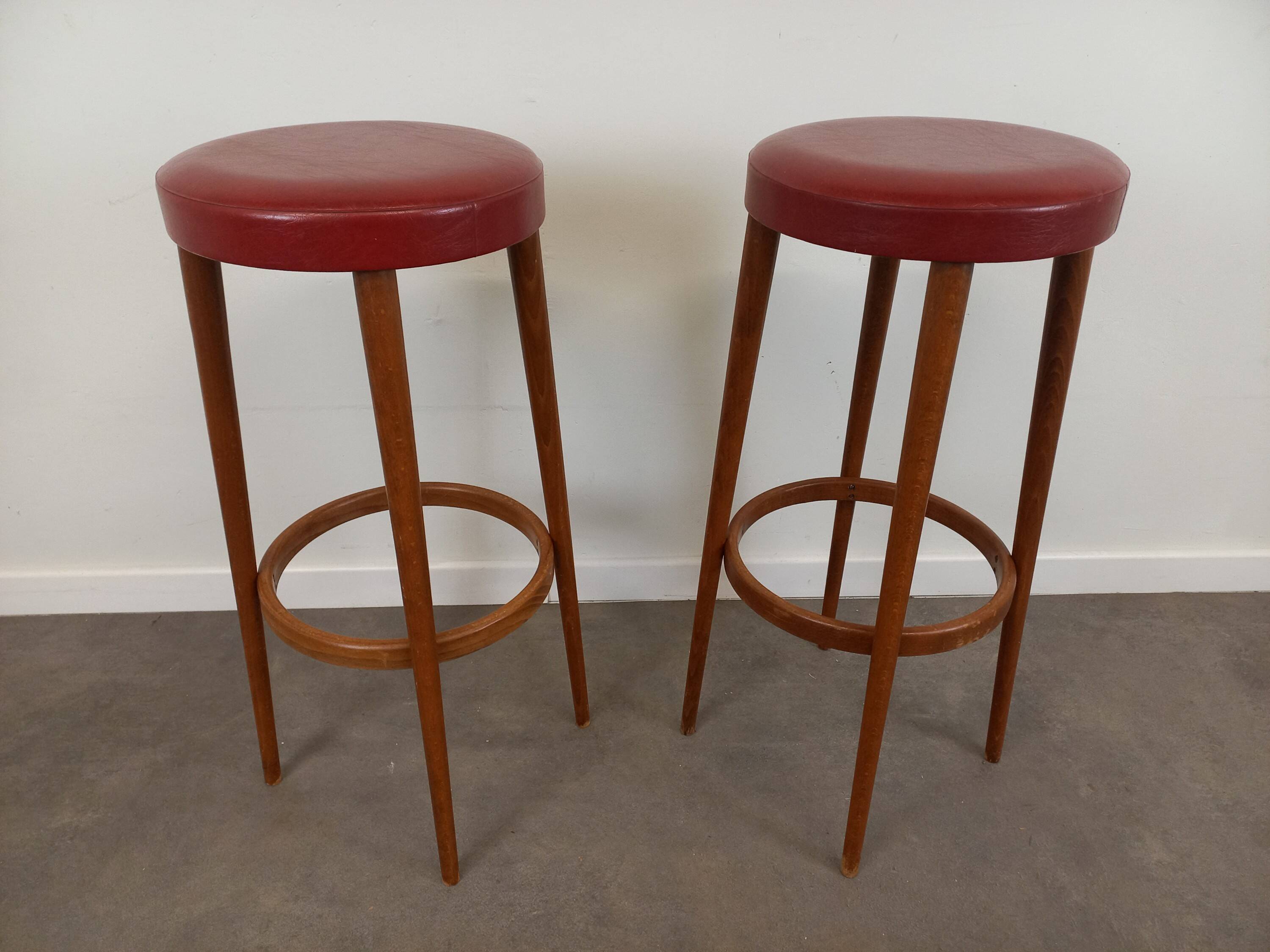 Pair of vintage bar stools