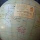 Globe terrestre Taride vintage des années 1940 - 37cm