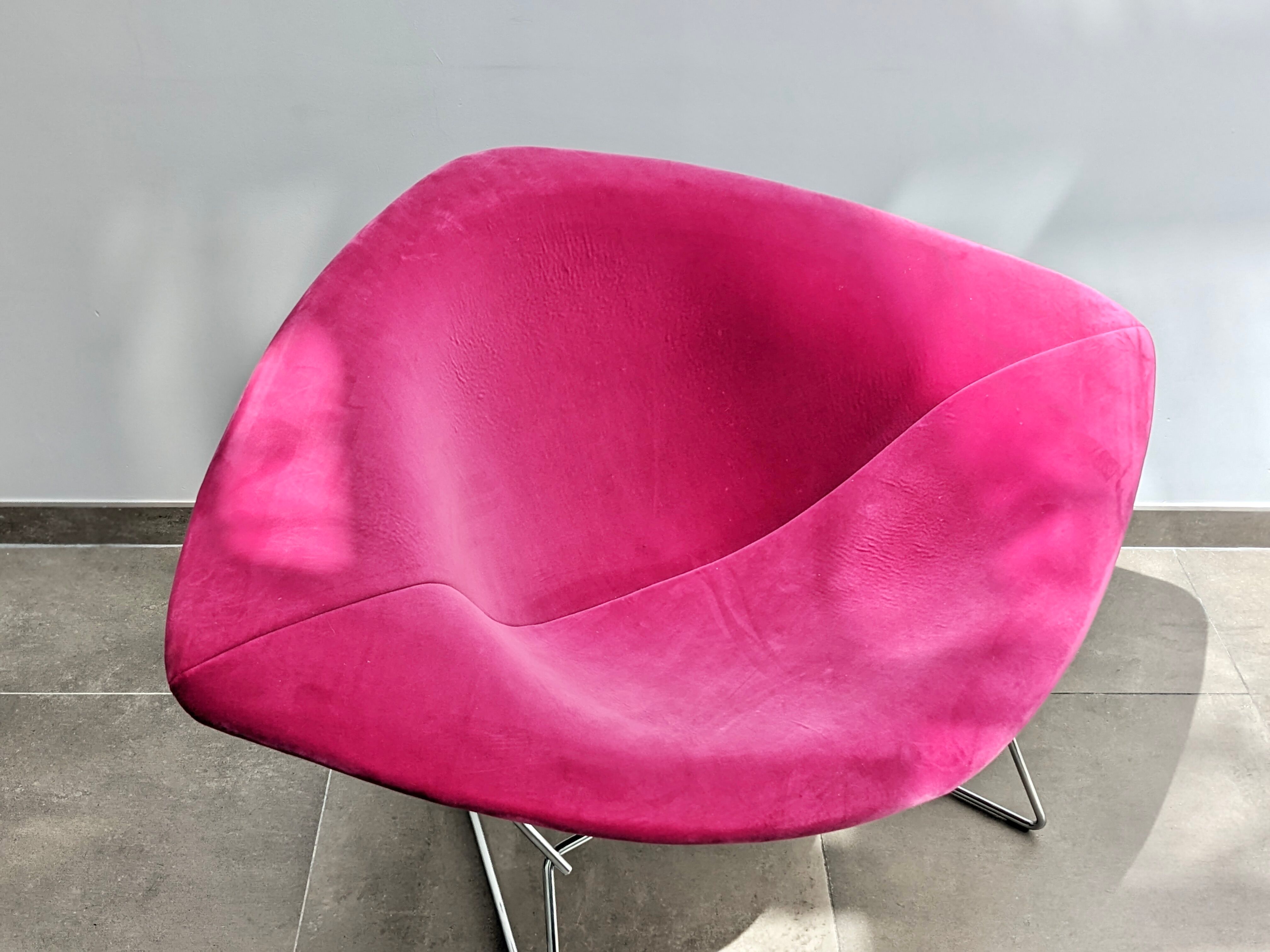 "Big Diamond" armchair by Harry Bertoia for Knoll