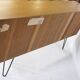 Teak Hairpin shelf sideboard from WK Möbel