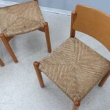 Vintage original set of 4 dining chairs