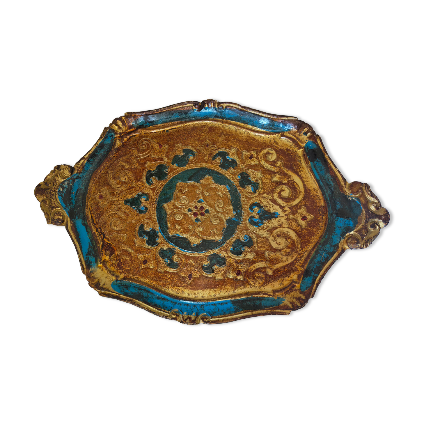 Painted Venetian tray