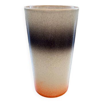 Small gray gradient Scandinavian vase