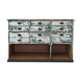 Meuble de métier à tiroirs vintage
