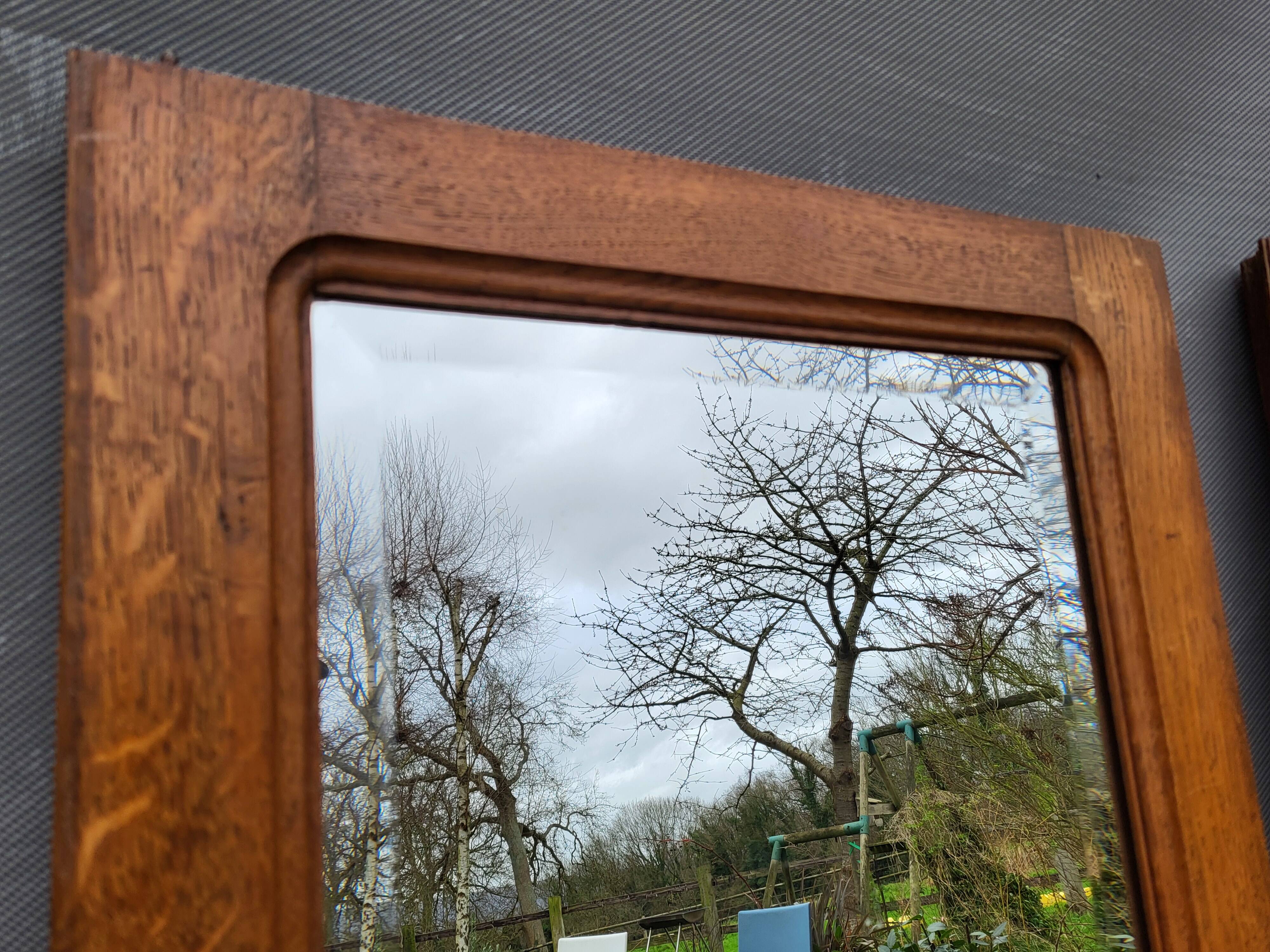 Paire miroirs de porte Art Déco