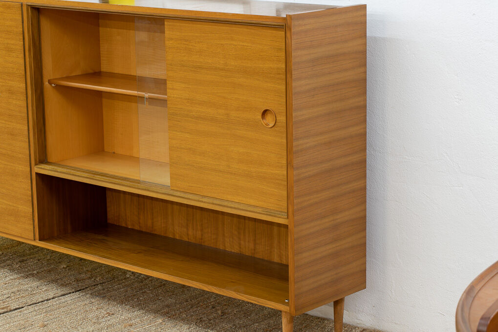 Vintage Scandinavian Enfilade – 221 cm