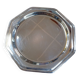 Silver-plated metal coaster by Christofle, Villars model.