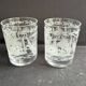 2 Whiskey Glasses – Engraved Crystal