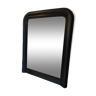 Louis Philippe mirror, restyled matte black