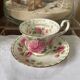 Porcelain cup and sub-cup "November" stamped "Royal Albert"