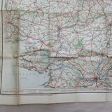 Ancient map Taride South Brittany No. 9 - 1930s
