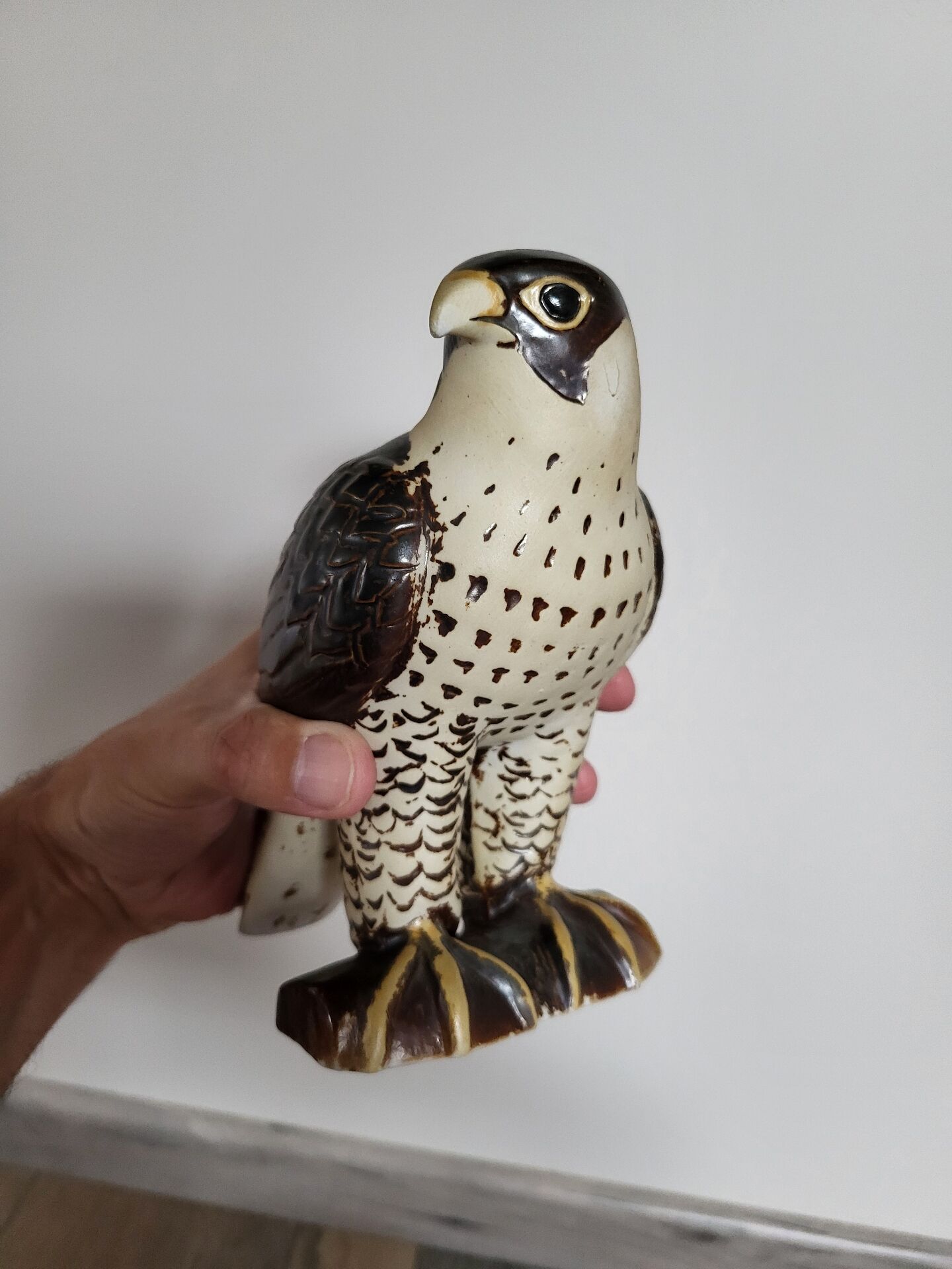 Ceramic Peregrine Falcon Lisa Larson Gustavsberg Studio Limited Edition