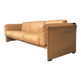 Canapé 3 places en cuir Duc de Mario Bellini pour Cassina années 1990