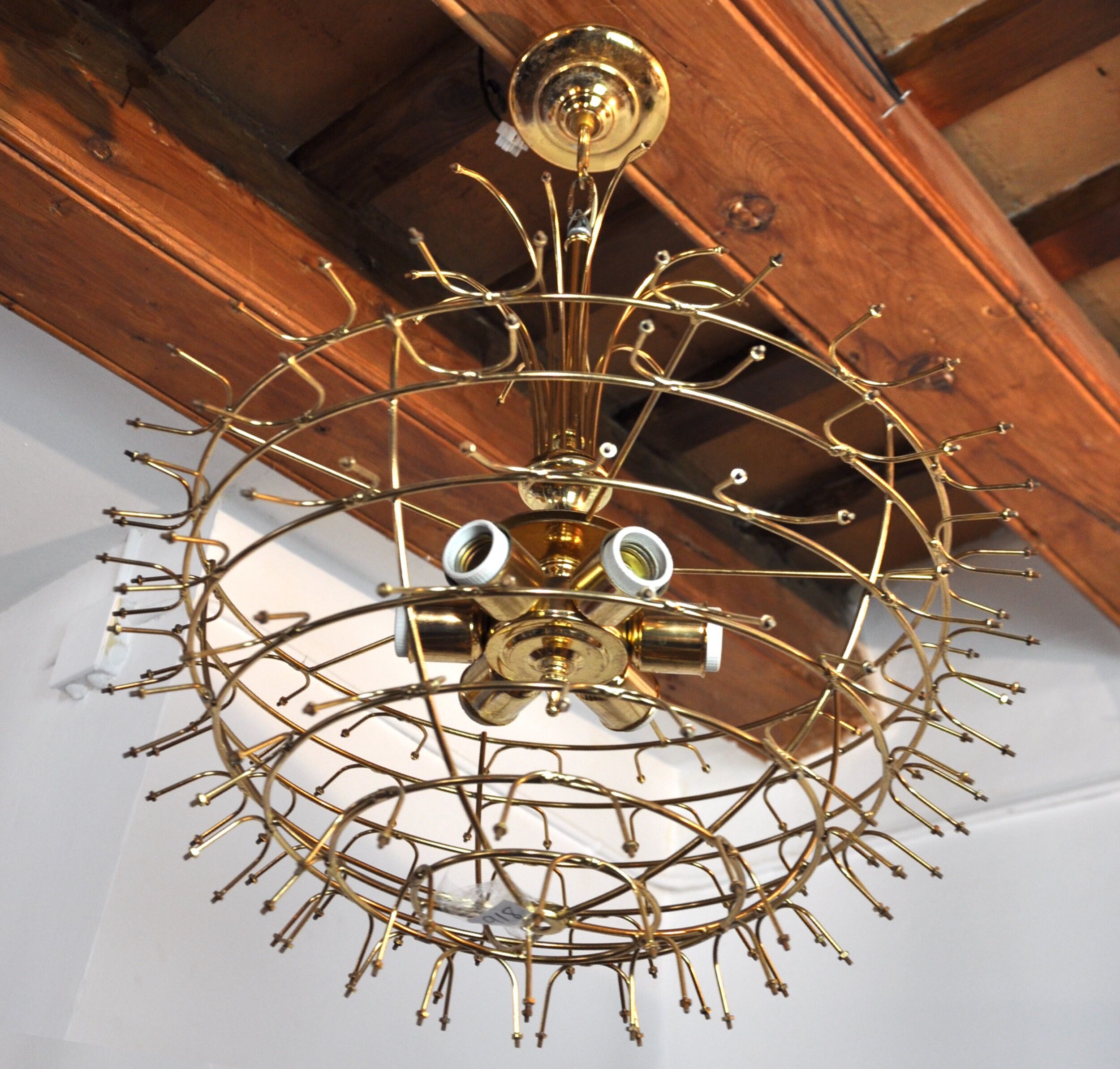 Floral chandelier in crystals cut by Bakalowits and Söhne, Austria, 1970