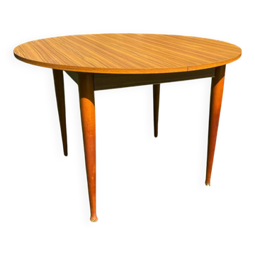 Table ronde extensible vintage