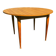 Vintage extendable round table