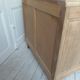 Vintage oak chest of drawers, a travertine plate laid for tray.