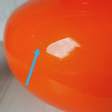 Vintage suspension 70 orange opaline