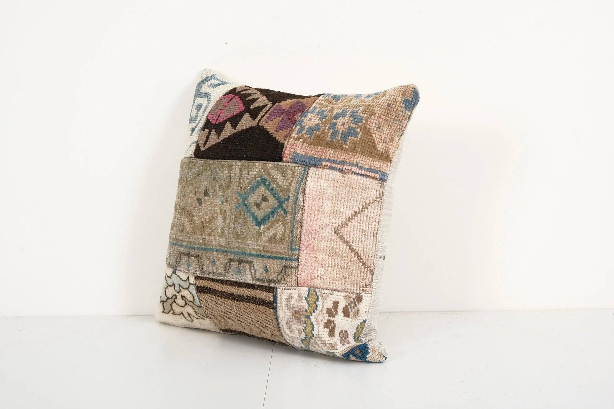 Vintage kilim cushion cover 46x43 cm