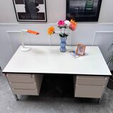 70s white desk