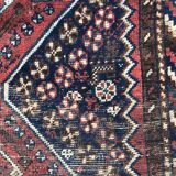 Carpet old persian hand made ghashghai wool 97 x 152 cm