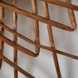 Mirror in rattan - 50cm
