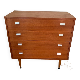 Commode teck années 60-70