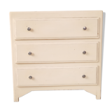 White chest of drawers 50s