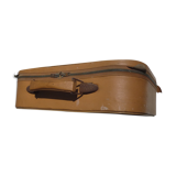 Old suitcase with zip