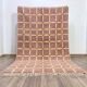 Authentic handwoven natural wool rug size 150/250 cm
