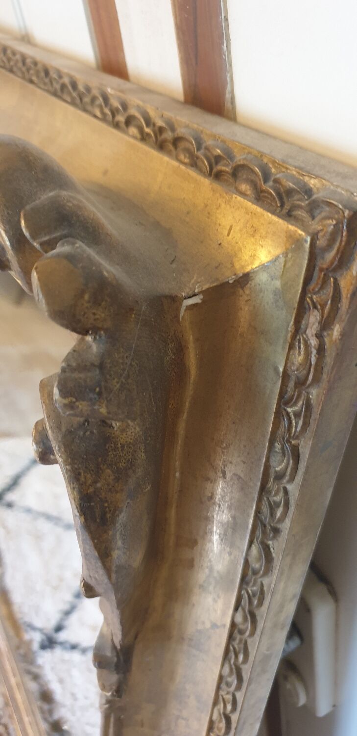 Golden mirror 116 x 97