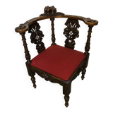 Old corner armchair