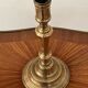 Candle holder in bronze late eighteenth century