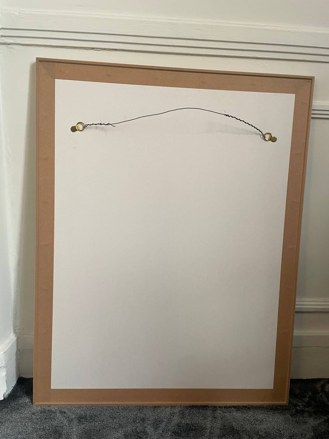 Rare framed lithograph of the score "Repons" by Pierre Boulez