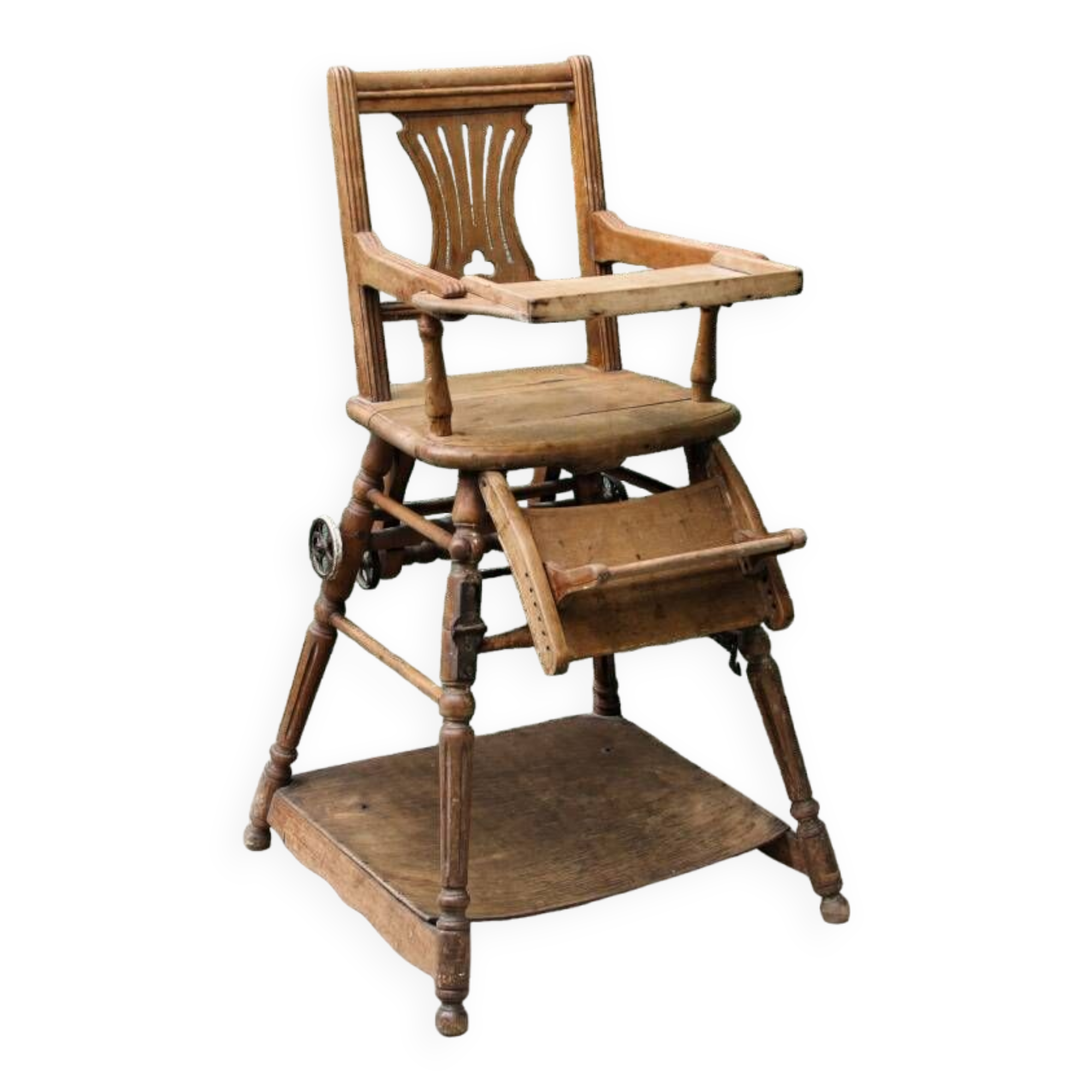 Baby high chair, early 20th century