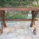 Antique oak farmhouse table