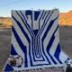 Large handmade Berber rug 3 x 2 m