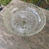 Compotier glass fruit cup 1950