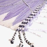 Purple Kilim Rug - 312 x 200 cm
