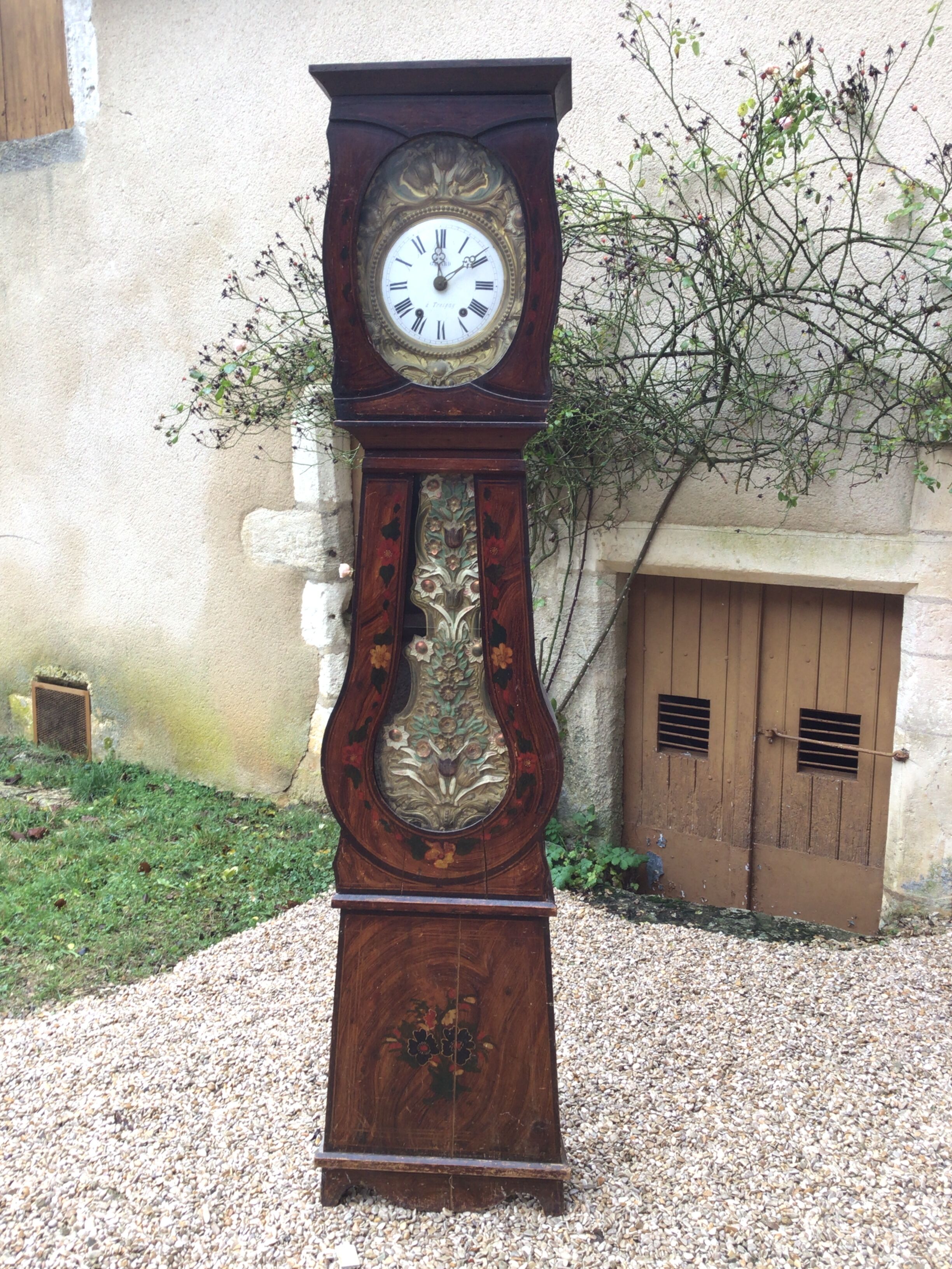 Parquet clock - comtoise Late nineteenth early twentieth