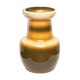 Beige ceramic pot mid-century - Poland, 1960s