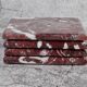 Madeji – Square coasters in natural pink marble – set of 4