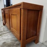 Maison Regain sideboard in Elm with 3 vintage doors