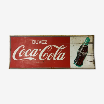 Plaque publicitaire Coca cola
