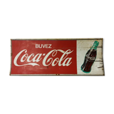 Coca cola advertising plate