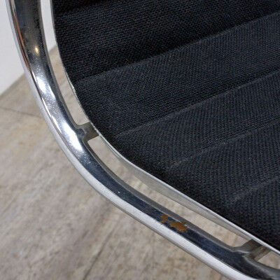 Herman Miller EA108 chair in black and chrome